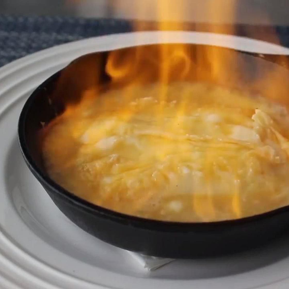 Saganaki (Flaming Greek Cheese)
