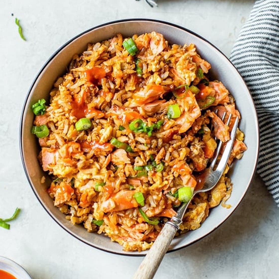 Salmon Fried Rice