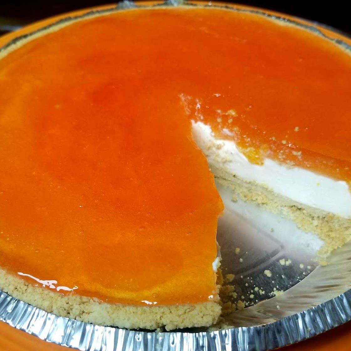 Sparkling Orange Cream Pie