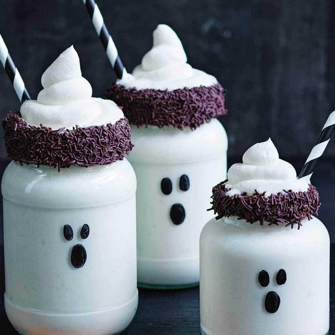 Ghost milkshakes recipe