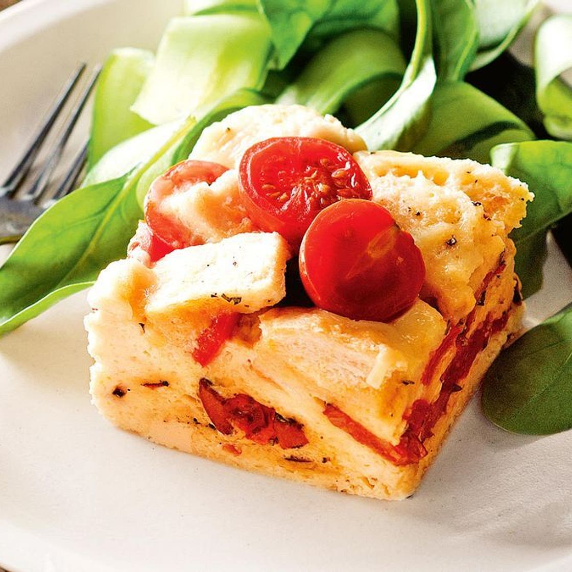 Slow-cooker chorizo and cheese strata