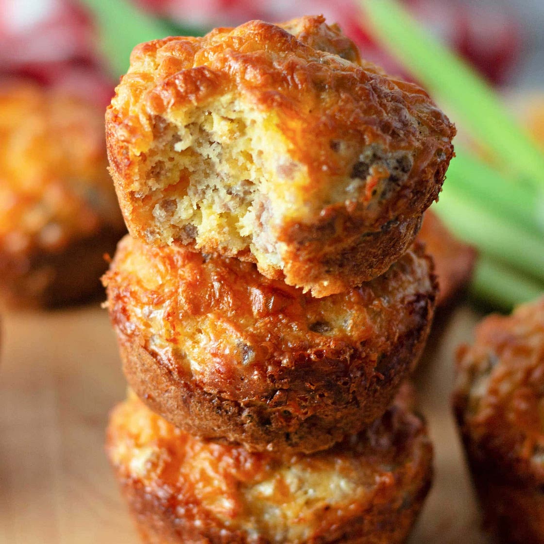 Sausage Breakfast Muffins (4-ingredients)