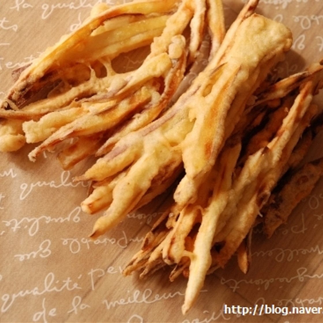 초간단간식 고구마튀김