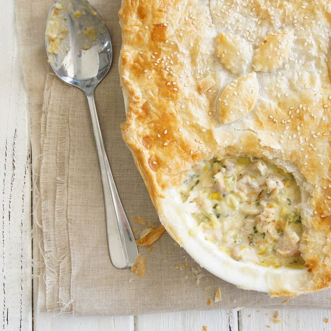 Chicken and leek pie recipe