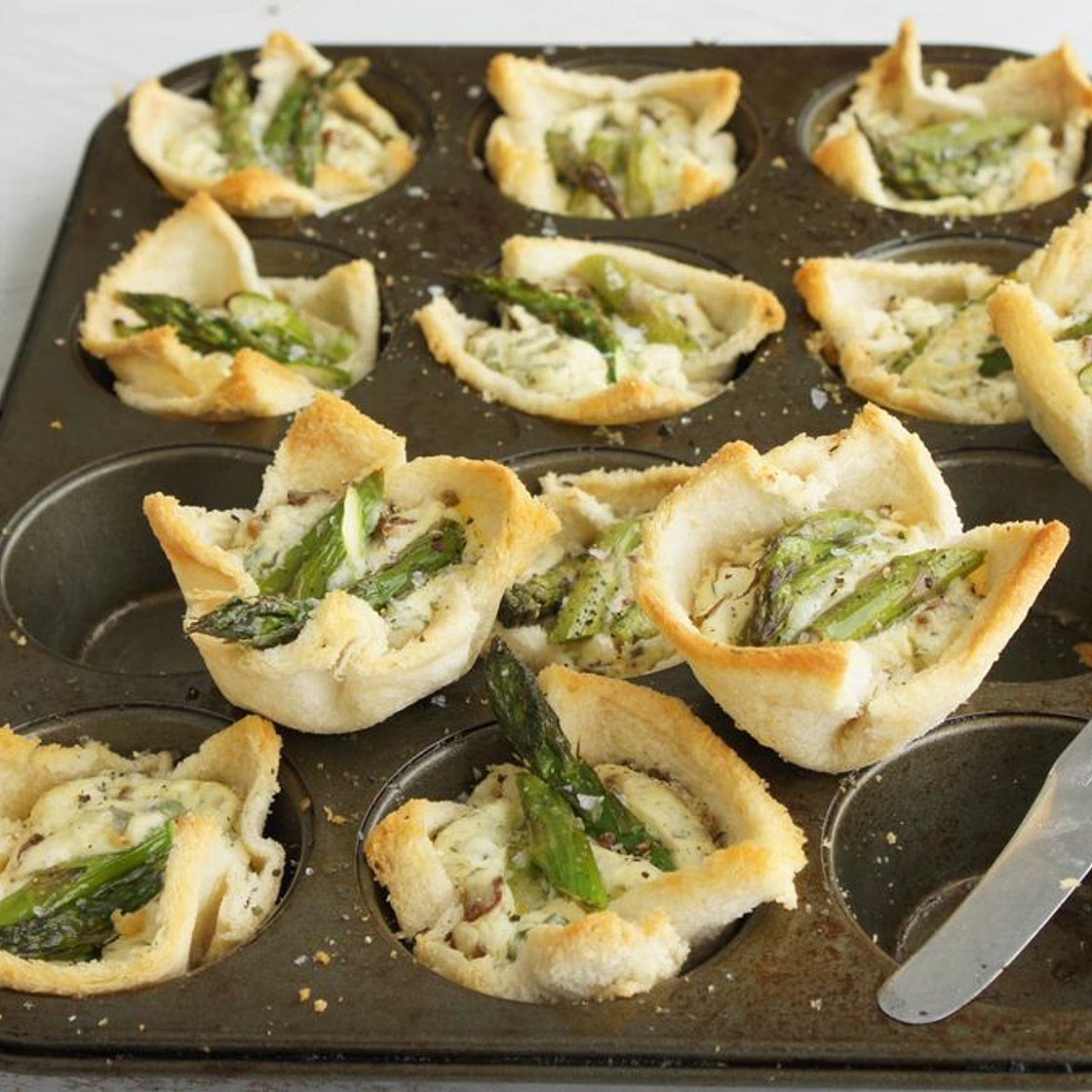 Asparagus Bread Cases Recipe