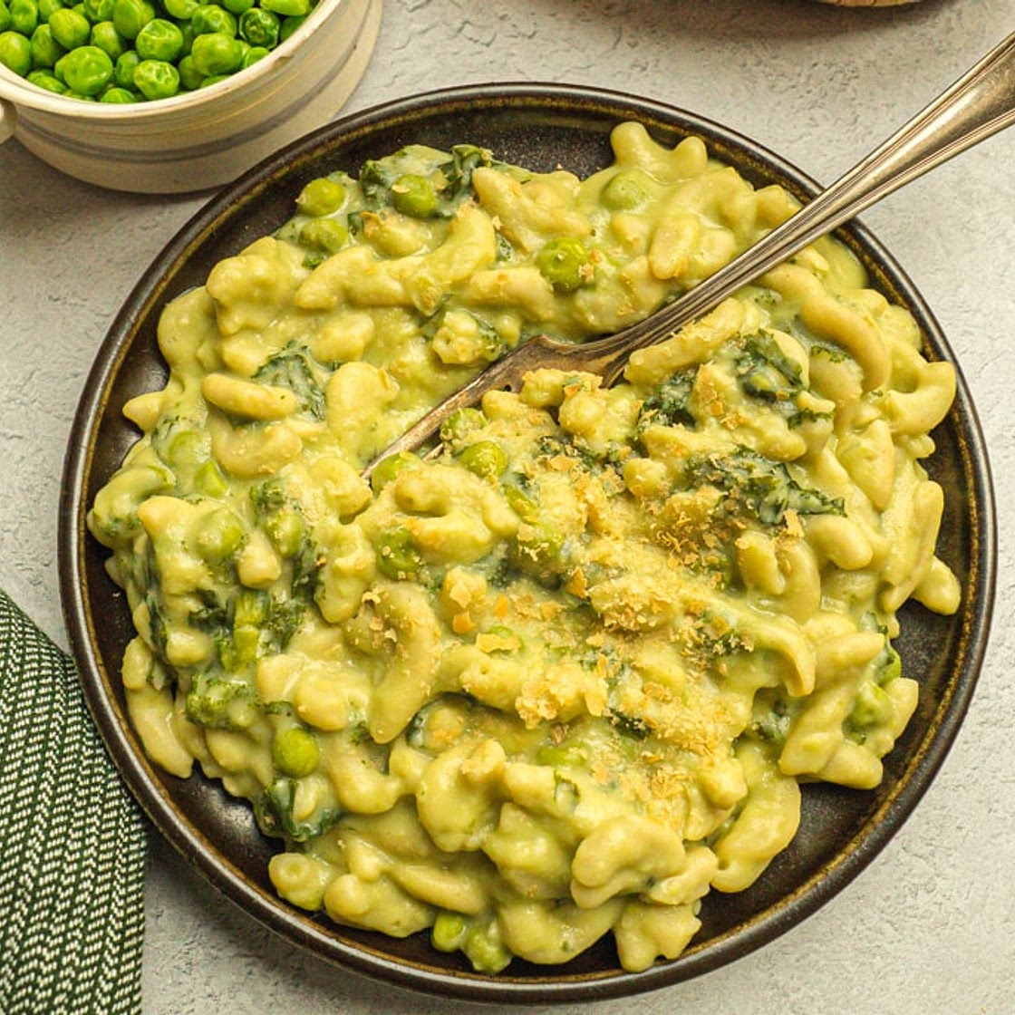 Vegan Pasta With Peas