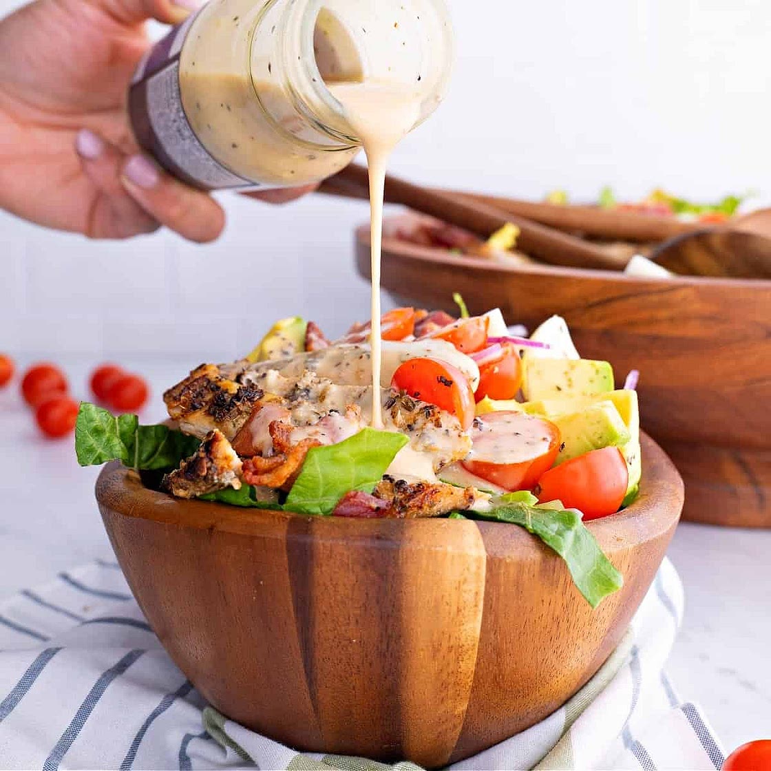 Keto Chicken Cobb Salad Recipe
