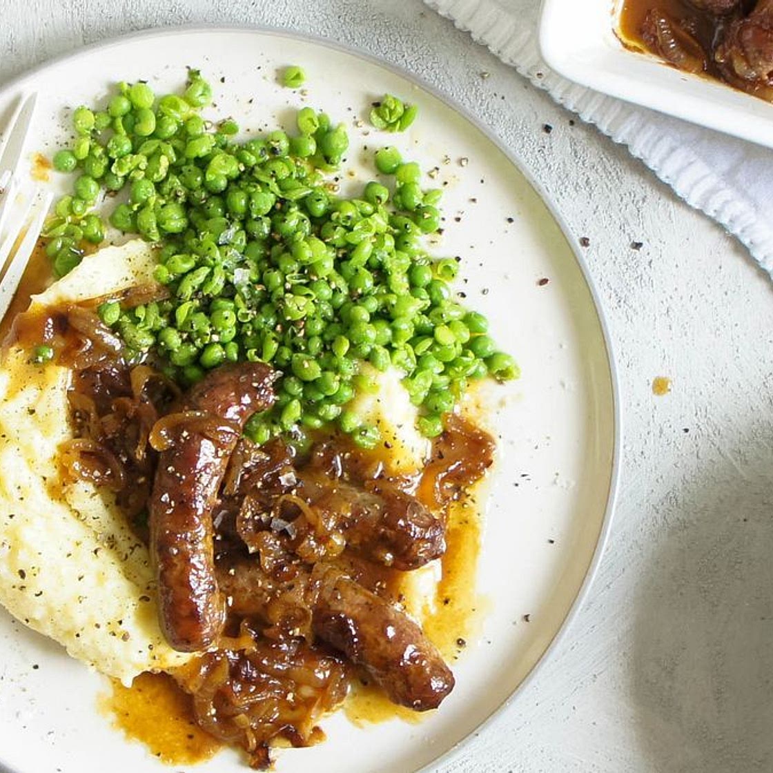 Nanna's Golden Sausage Casserole Recipe