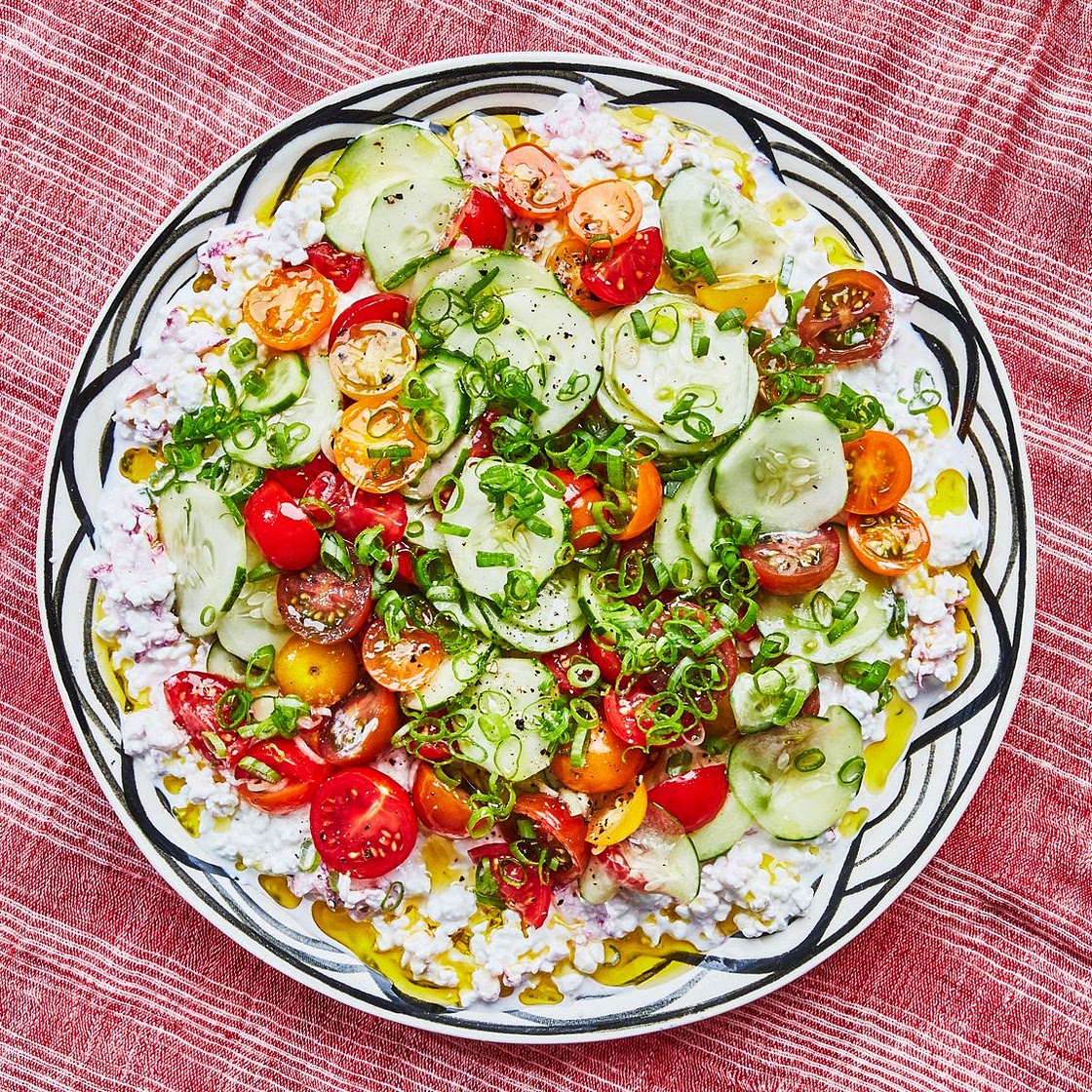Tomato-Cucumber Salad
