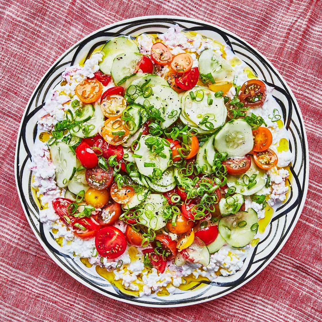 Tomato-Cucumber Salad