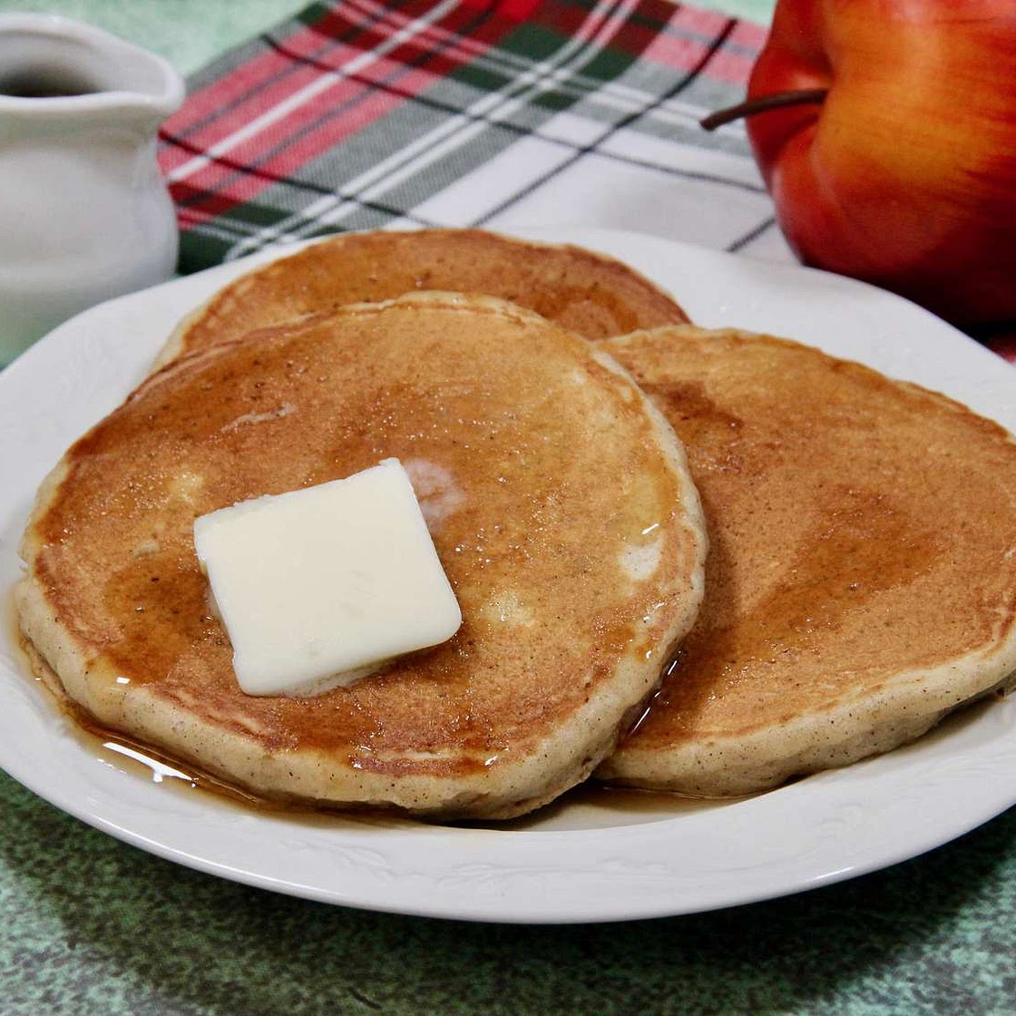 Mom's Applesauce Pancakes