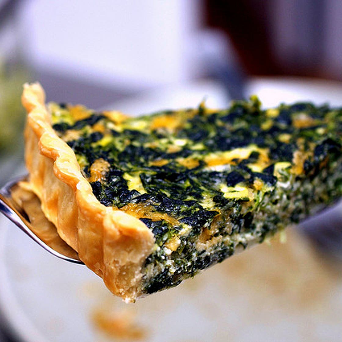 spinach quiche, revisited