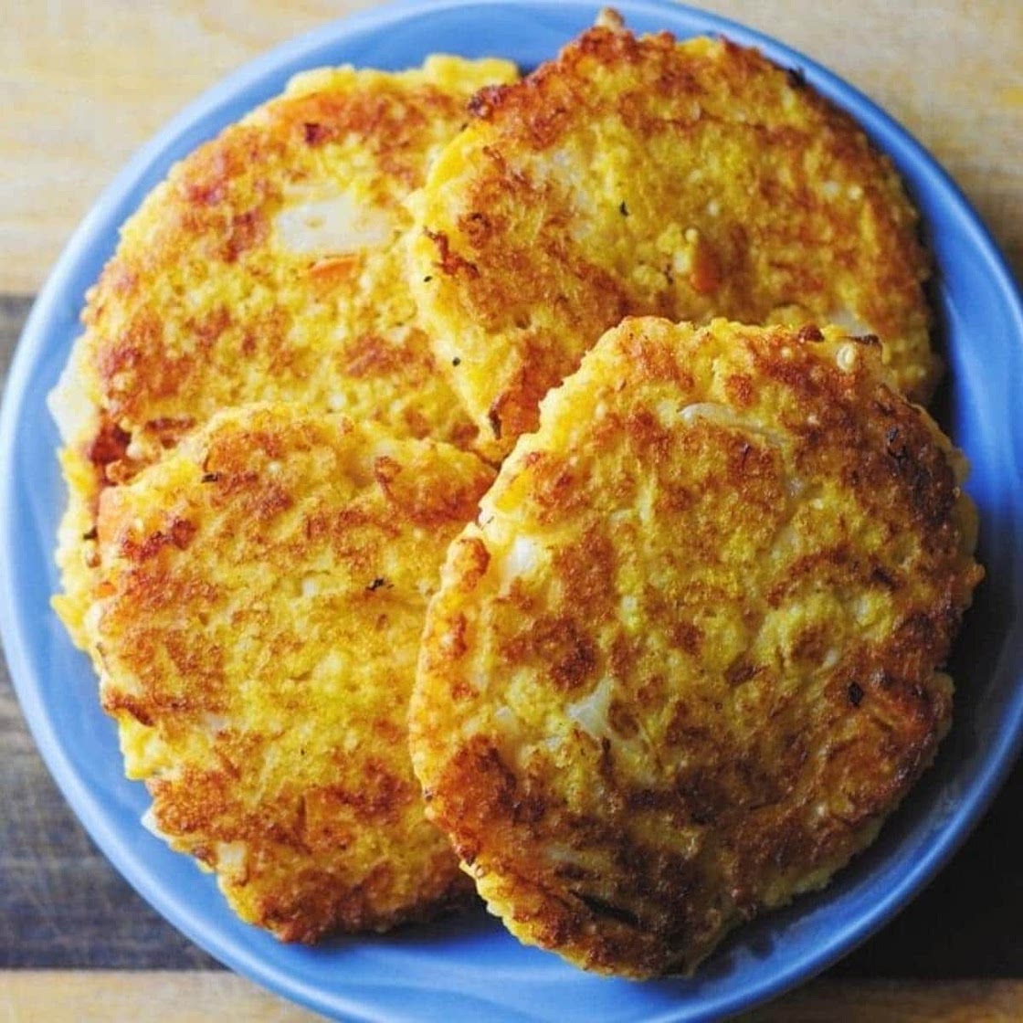 Millet and Butternut Squash Fritters