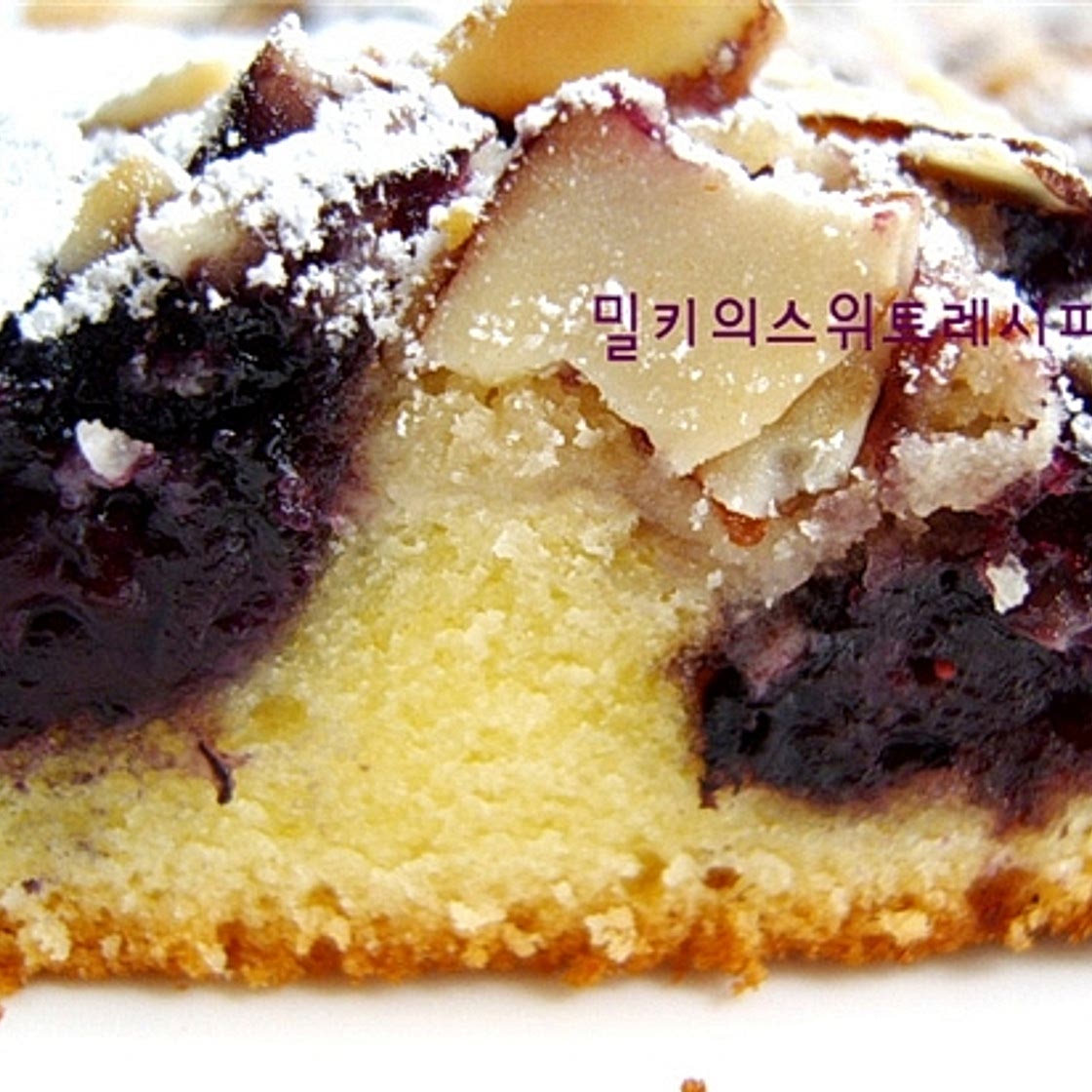 고소한 블루베리 타르트