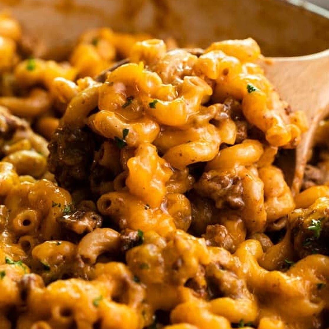 One Pot Cheeseburger Casserole