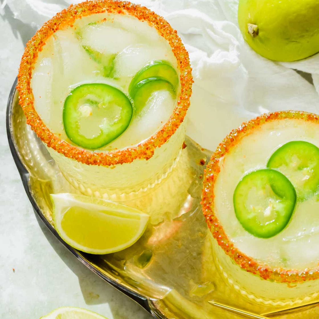 Skinny Spicy Jalapeno Margarita Recipe