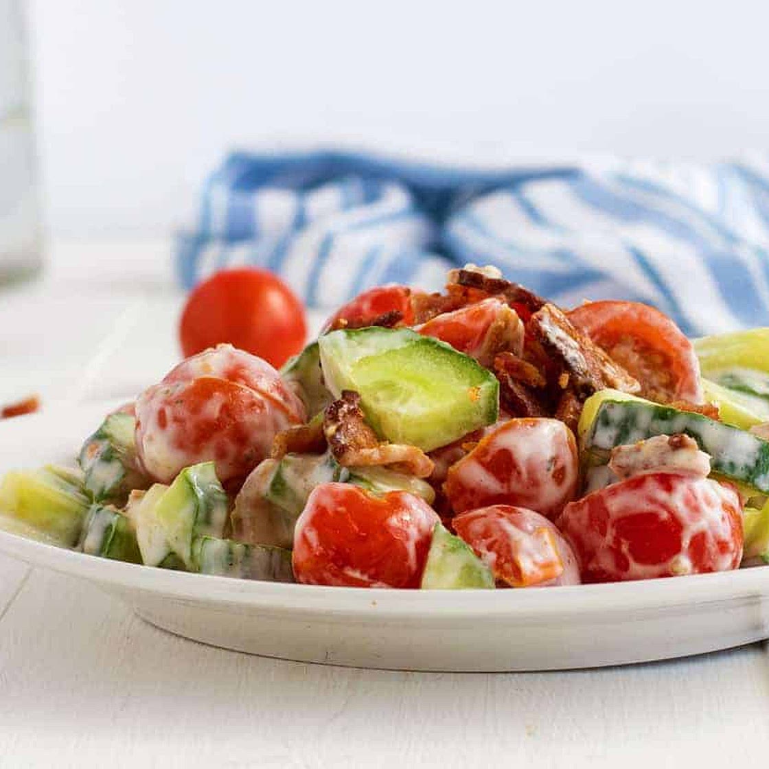 Cucumber Tomato Salad