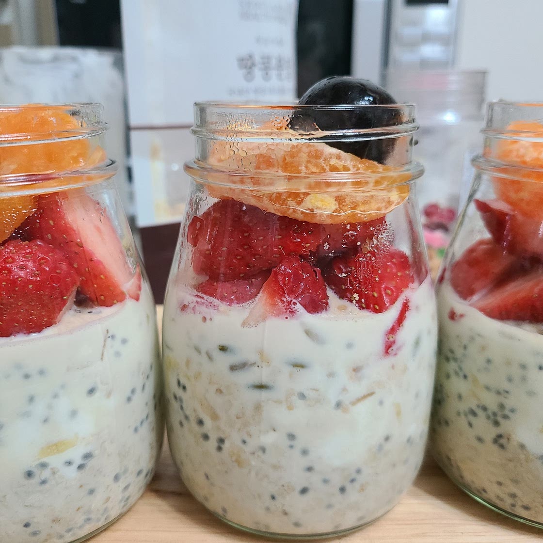 오버나이트오트밀 황금레시피