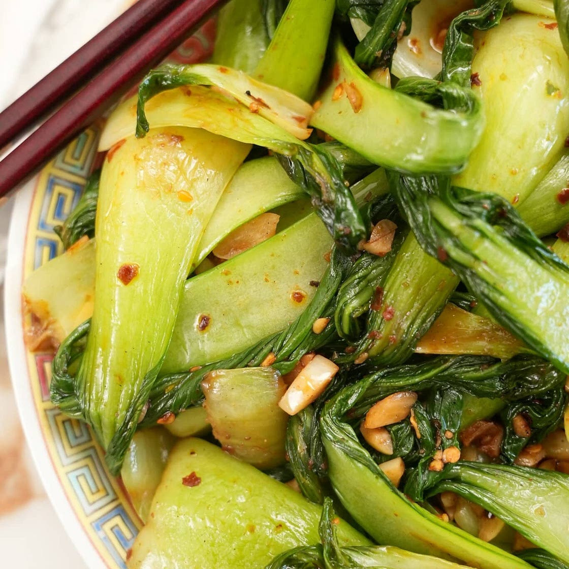 Chili Garlic Bok Choy