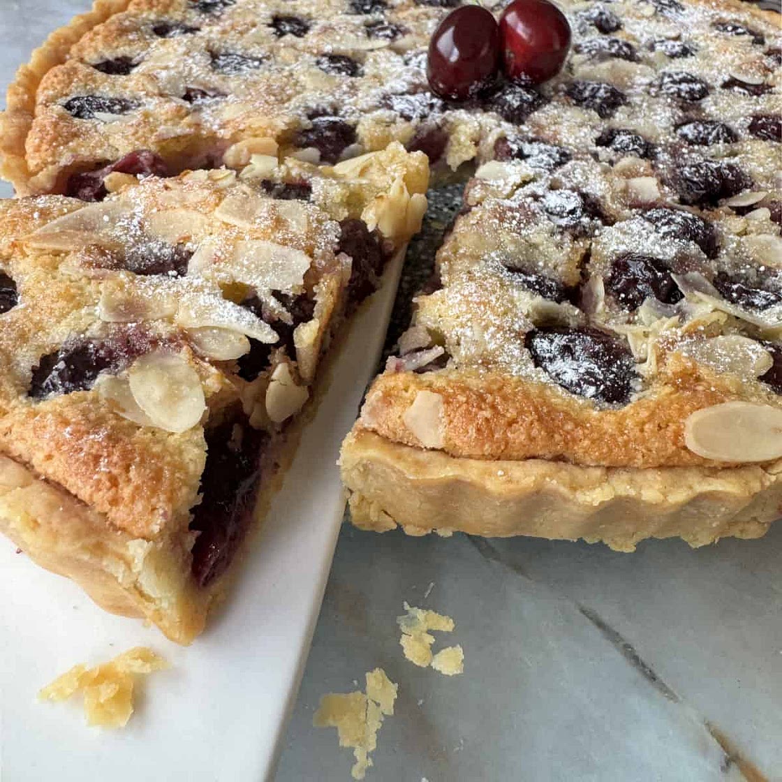 Cherry Frangipane Tart