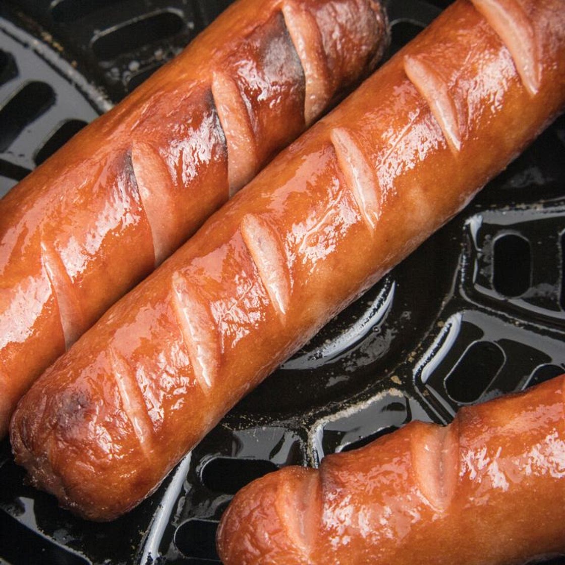 Air Fryer Hot Dogs