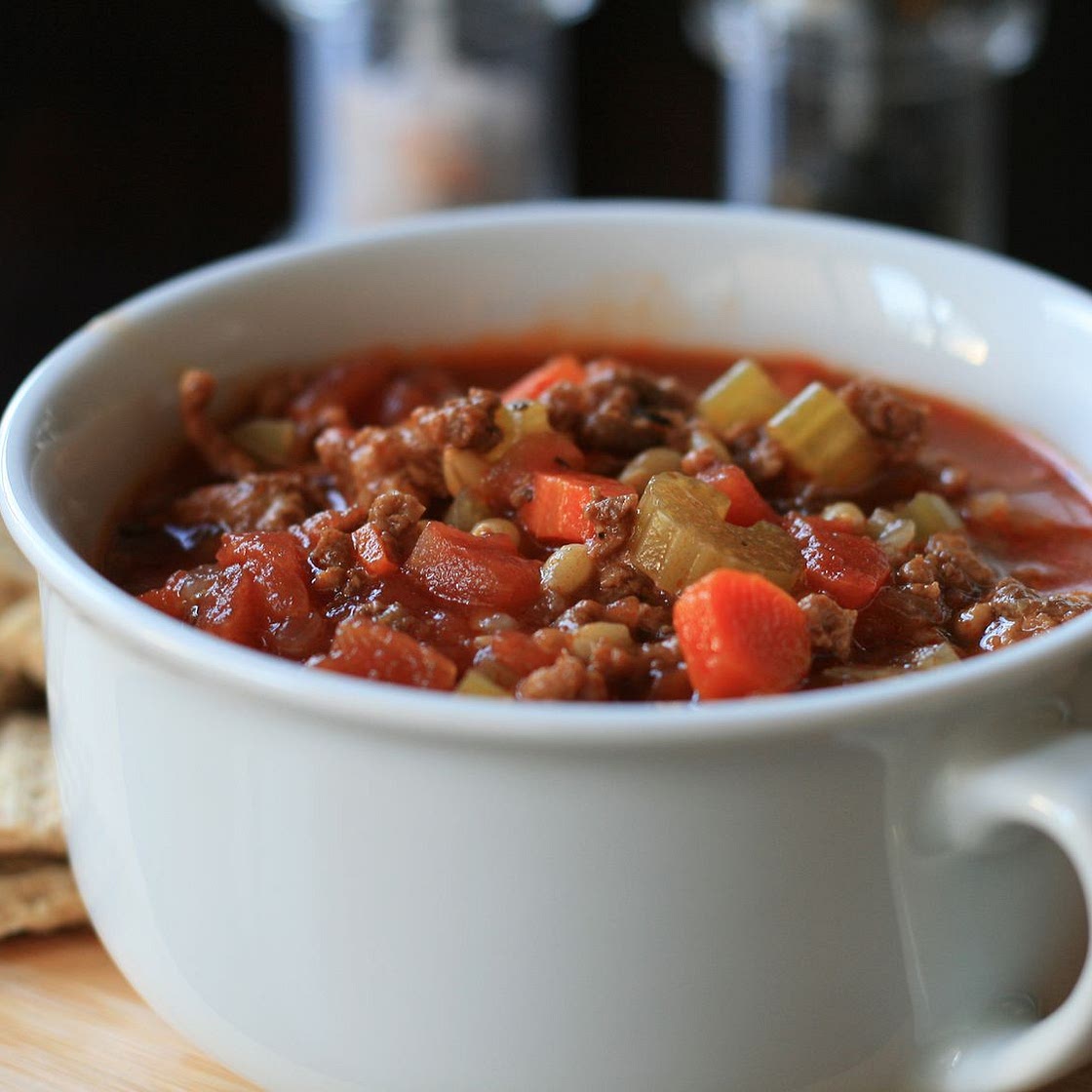Instant Pot Hamburger Soup