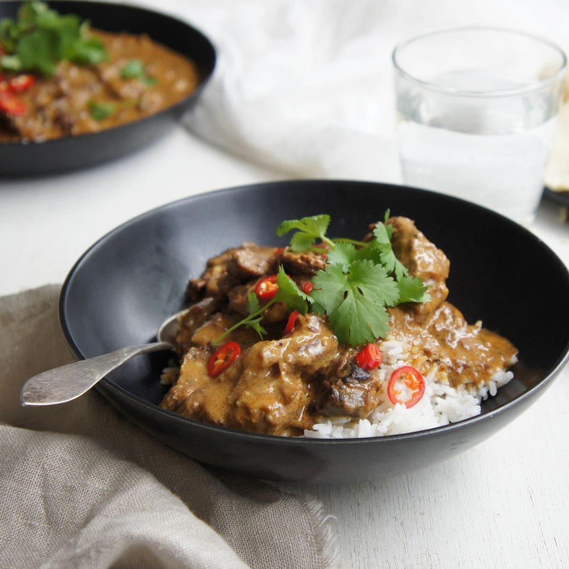 Slow-Cooked Indian Madras Beef Curry recipe