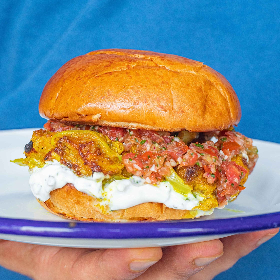 Chicken Shawarma Burger