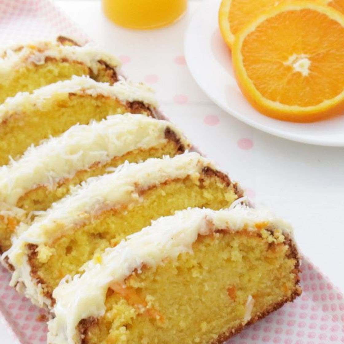 Easy orange cake with orange icing recipe