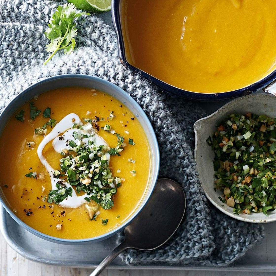 Thai-style pumpkin soup