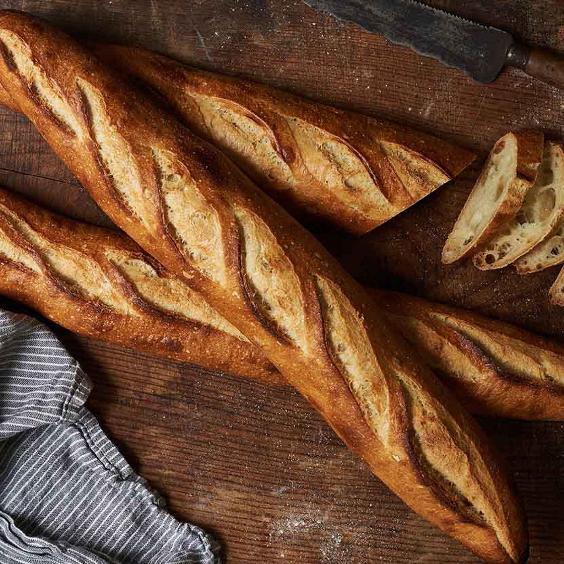 Sourdough Baguettes
