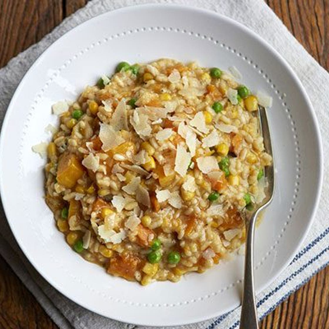 Winter warmer hearty risotto
