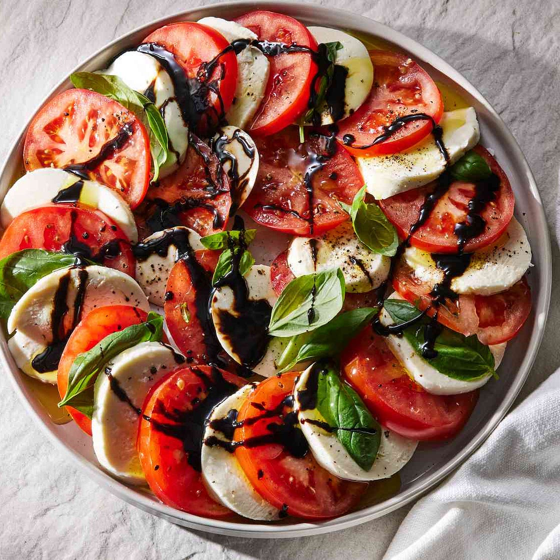 Caprese Salad with Balsamic Reduction