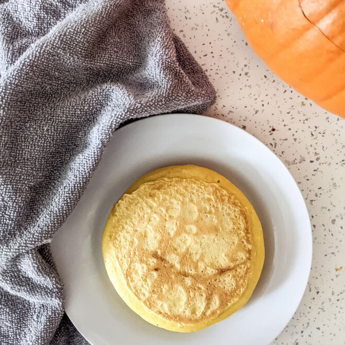 Baby Led Weaning Pumpkin Pancakes