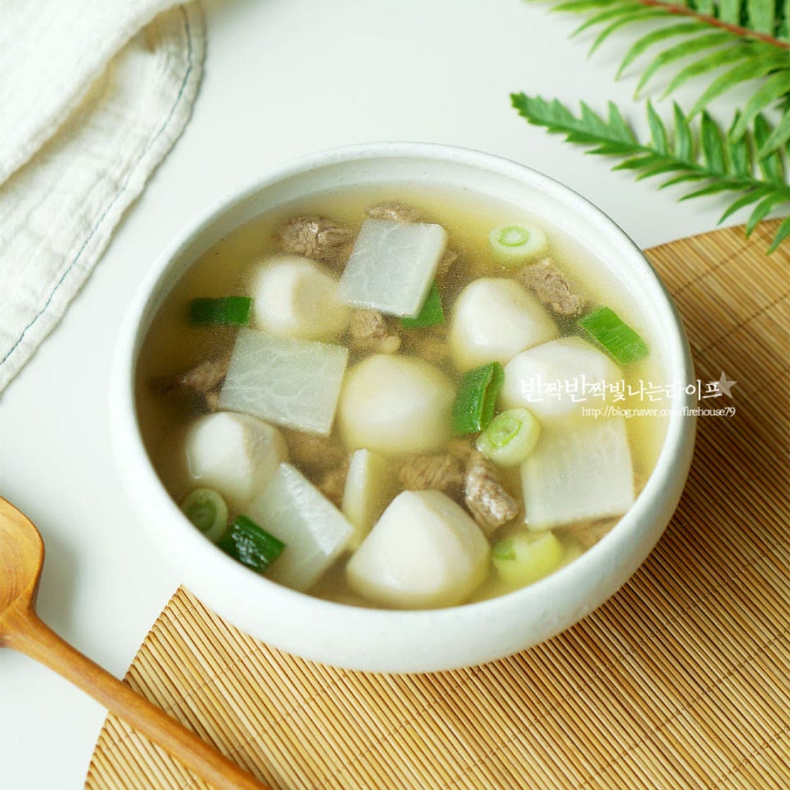 추석 토란국 만드는 법 소고기토란국 토란요리