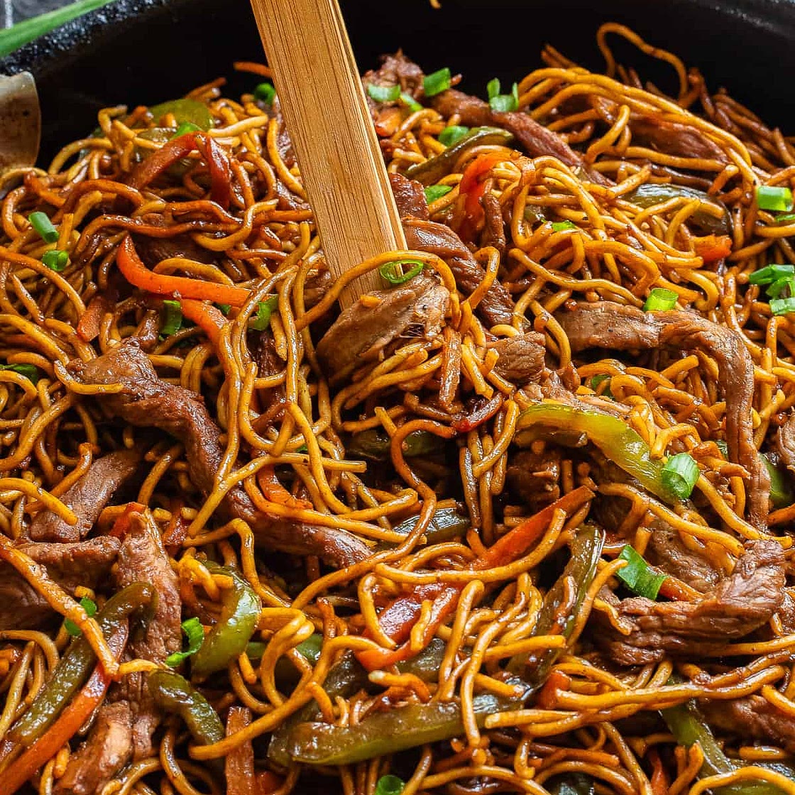 Teriyaki Beef and Noodles