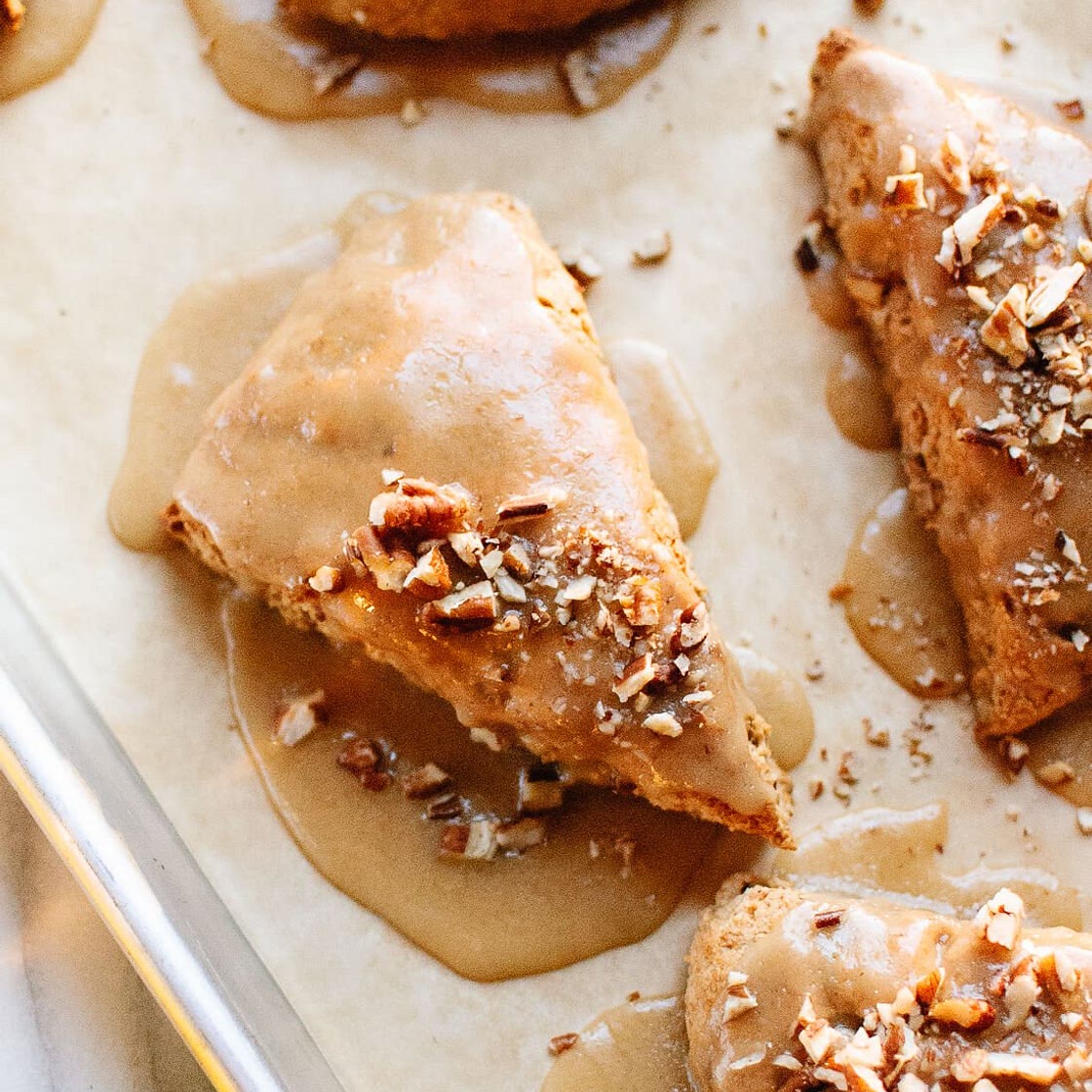 Vegan Banana Nut Scones