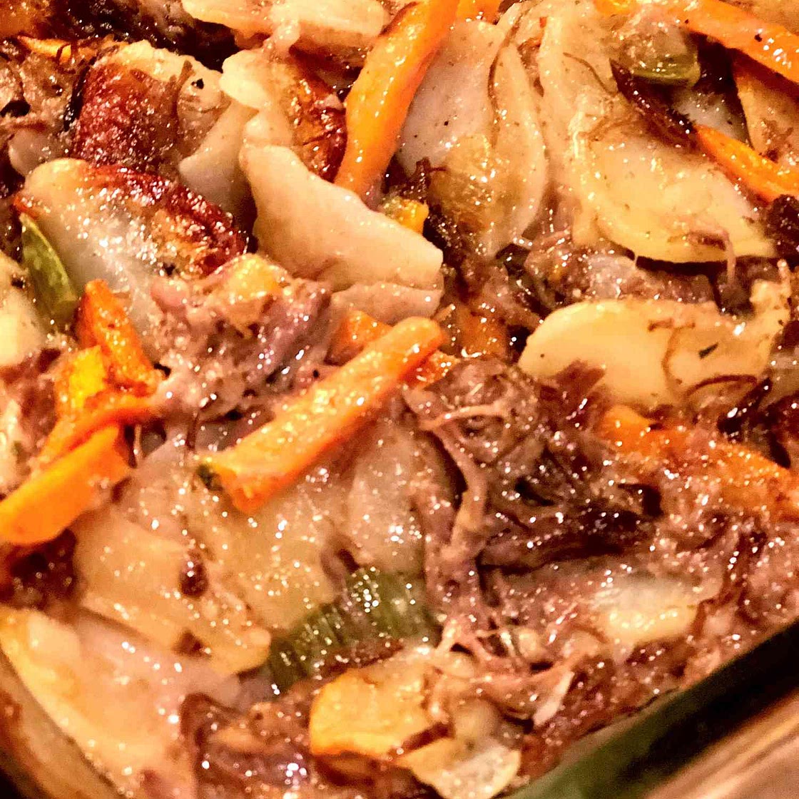Leftover Pot Roast Casserole