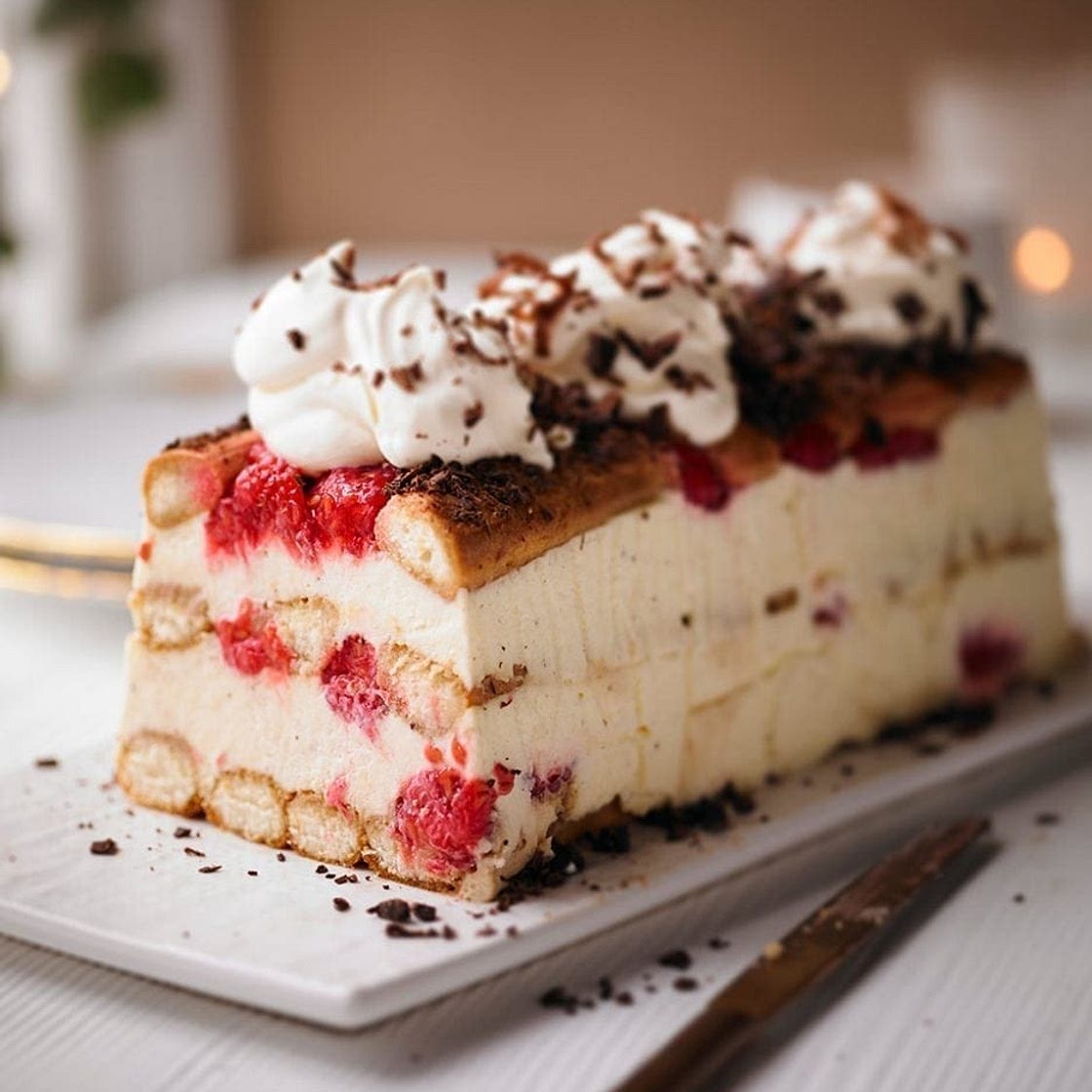 Make-ahead Baileys tiramisu