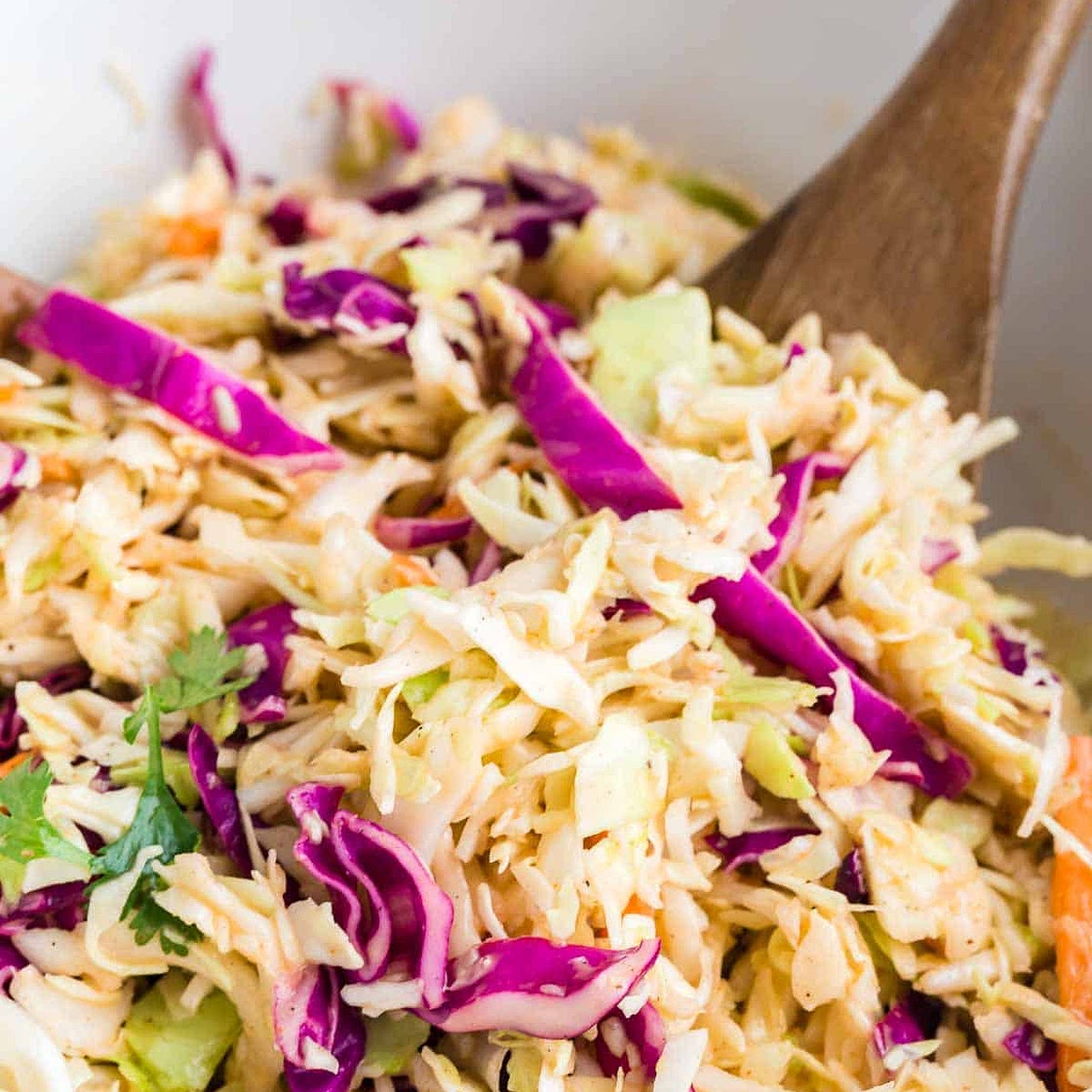 Creamy Chipotle Coleslaw