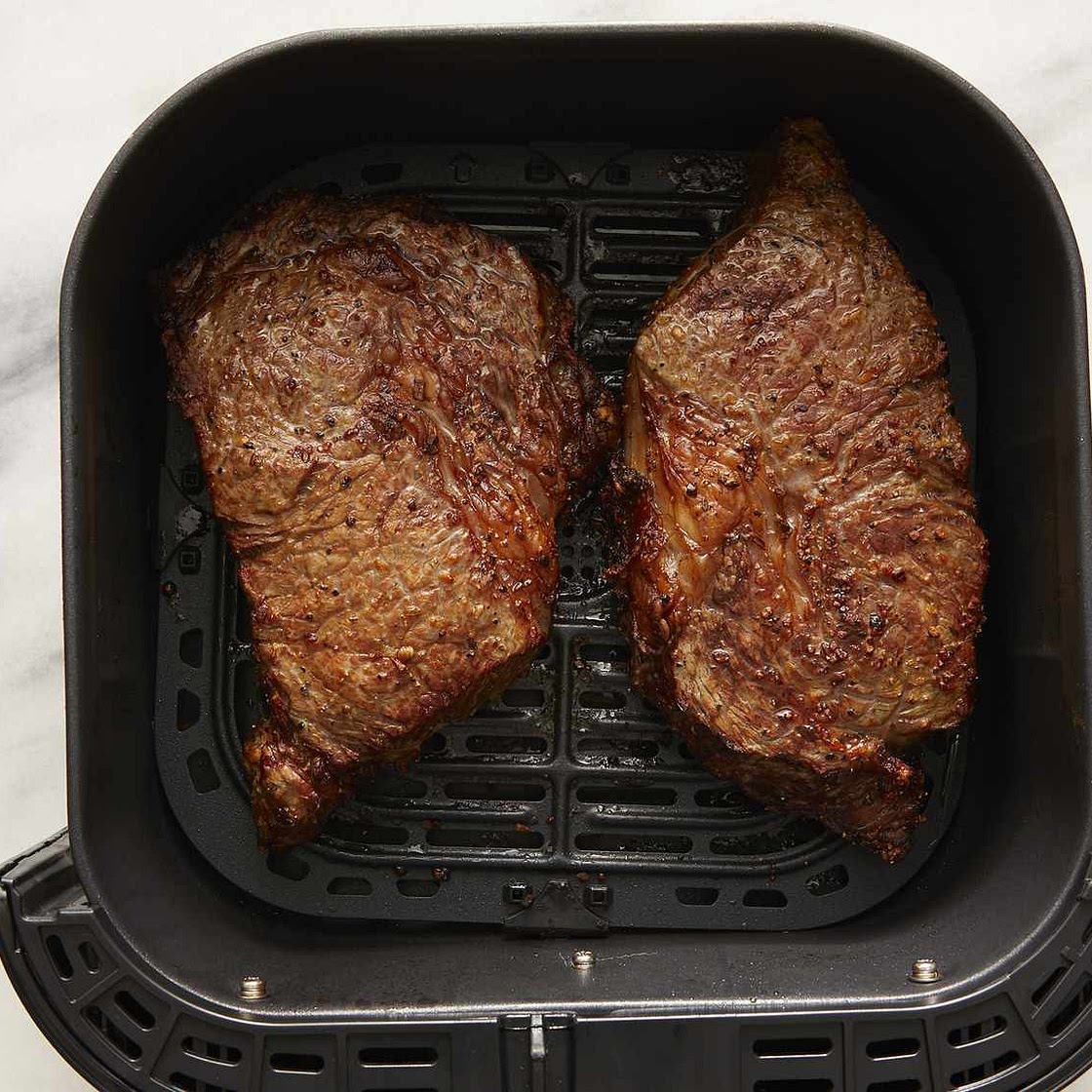 Air Fryer Rib-Eye Steak