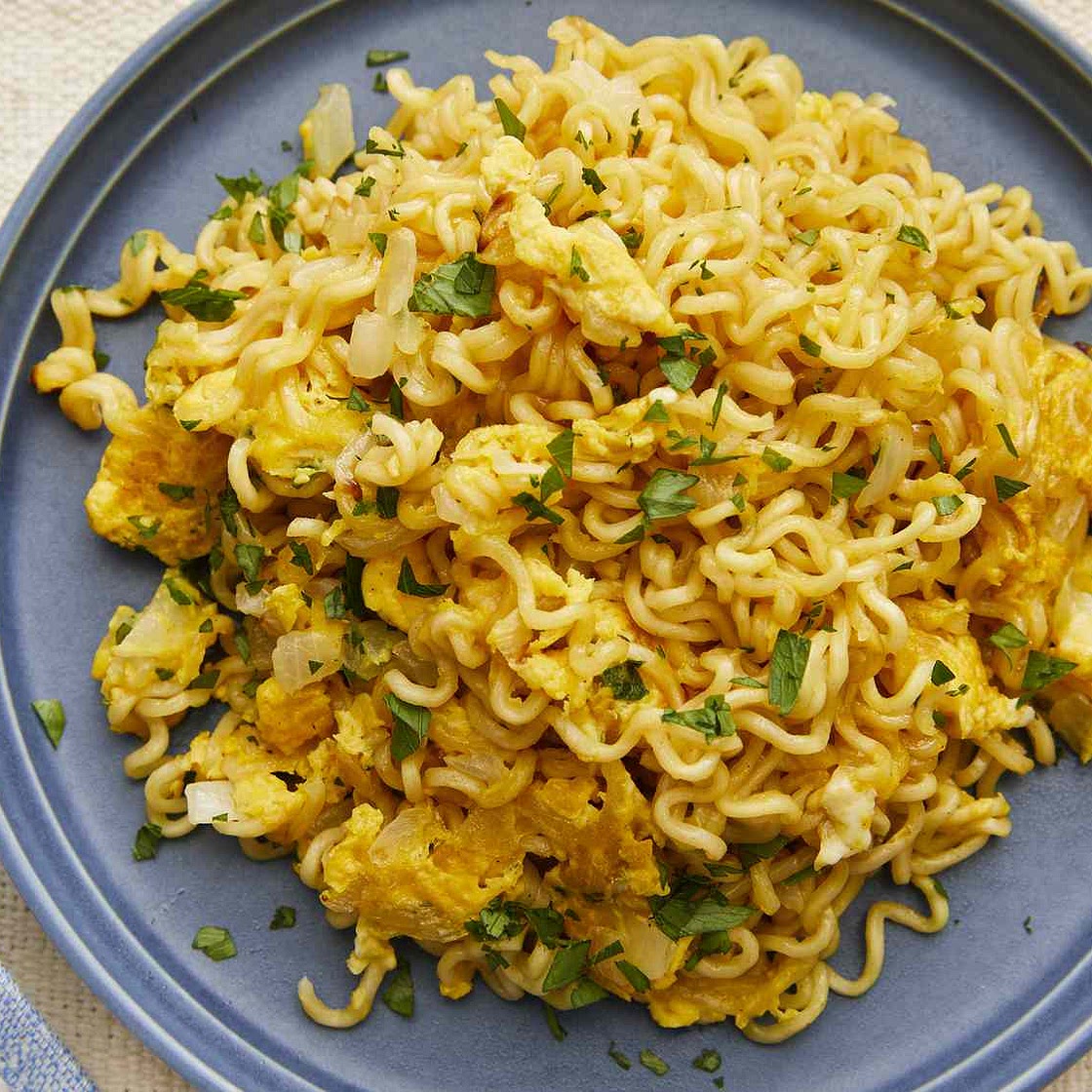 Ramen Scrambled Eggs