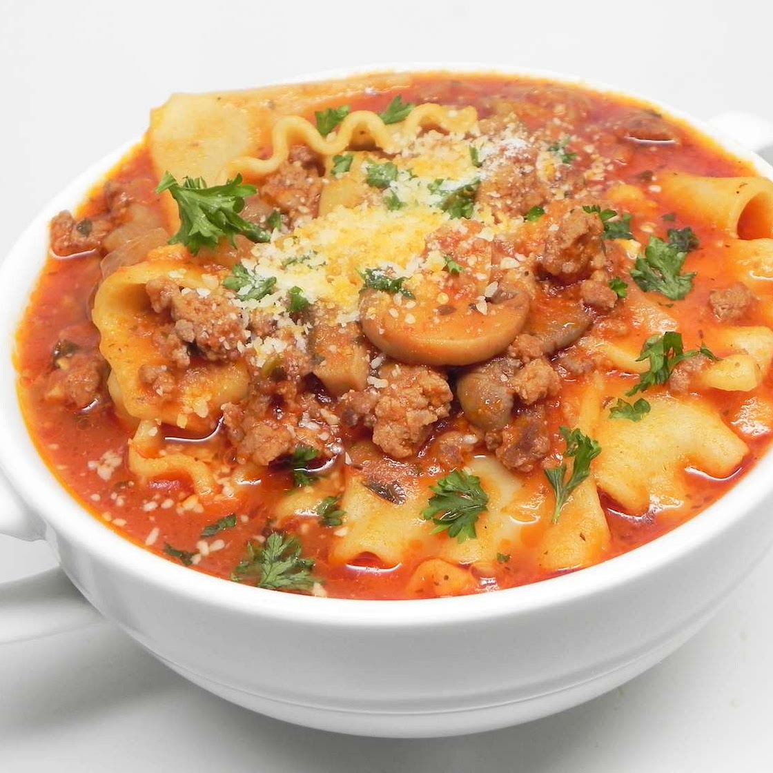Instant Pot Lasagna Soup