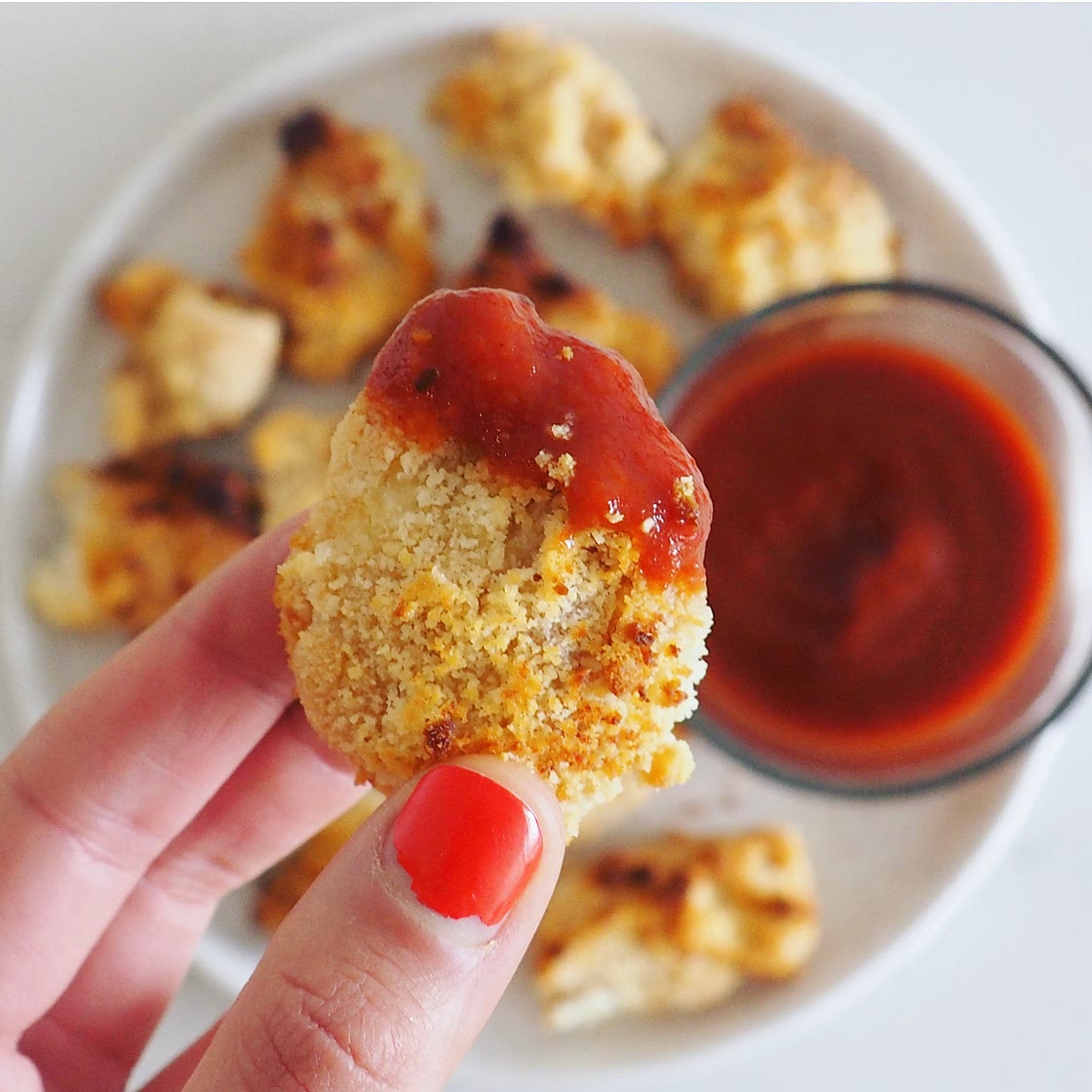 Air-Fried Chicken Nuggets