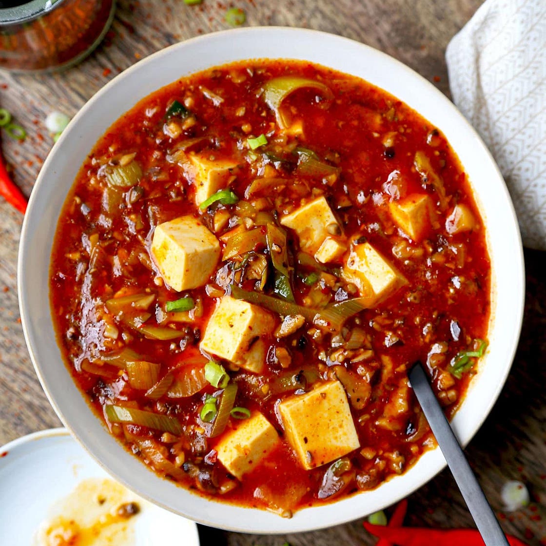 The Best Vegan Mapo Tofu