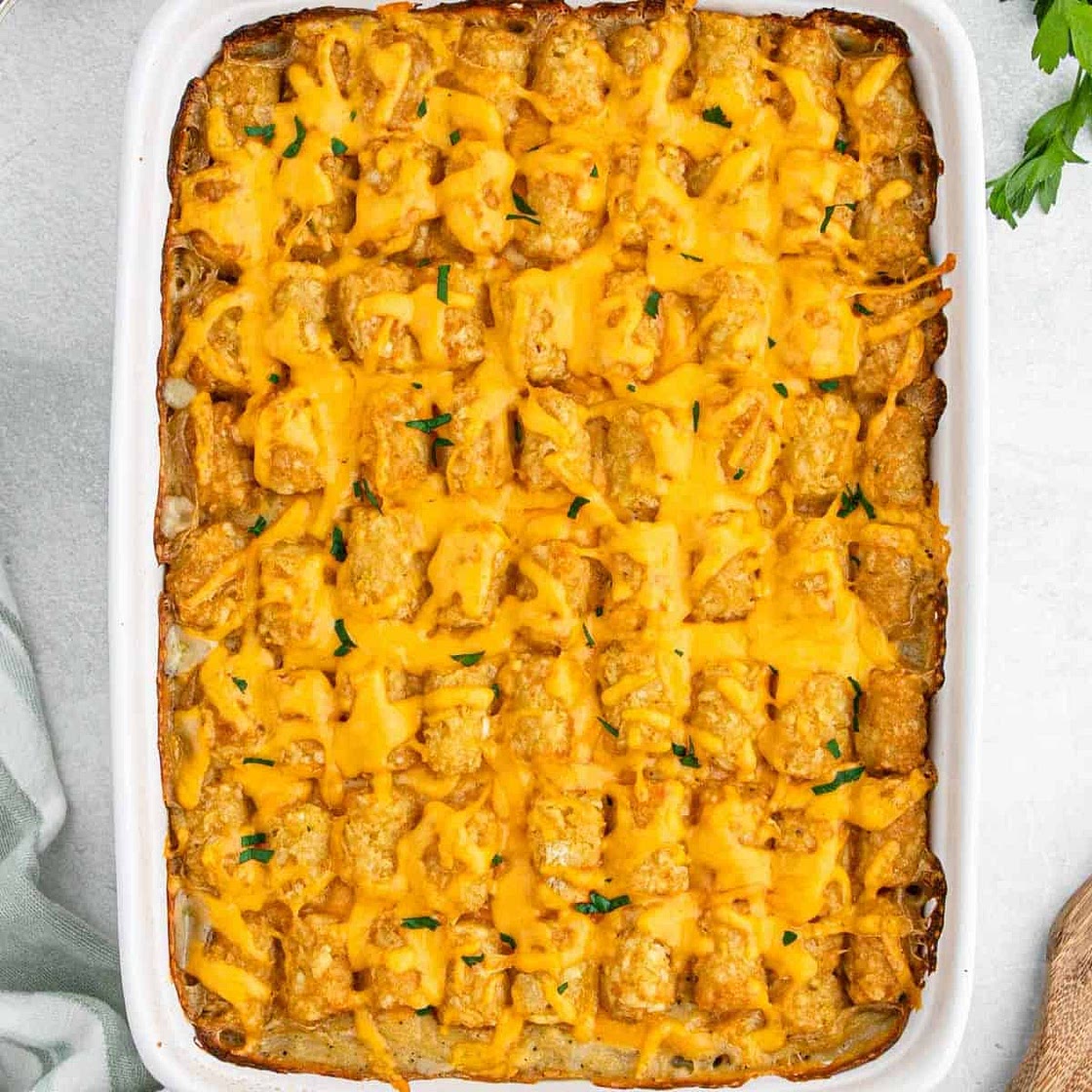 Chicken Tator Tot Casserole