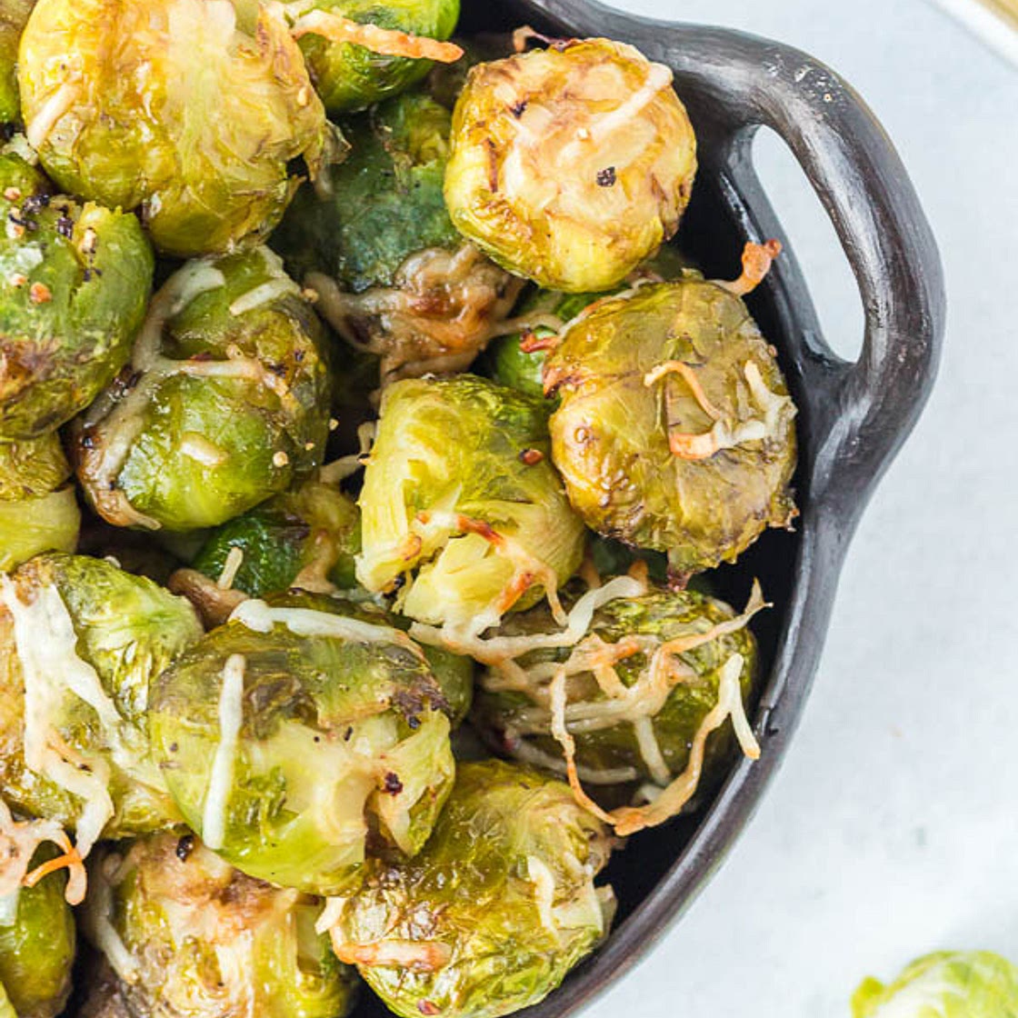 AIR FRYER SMASHED BRUSSELS SPROUTS