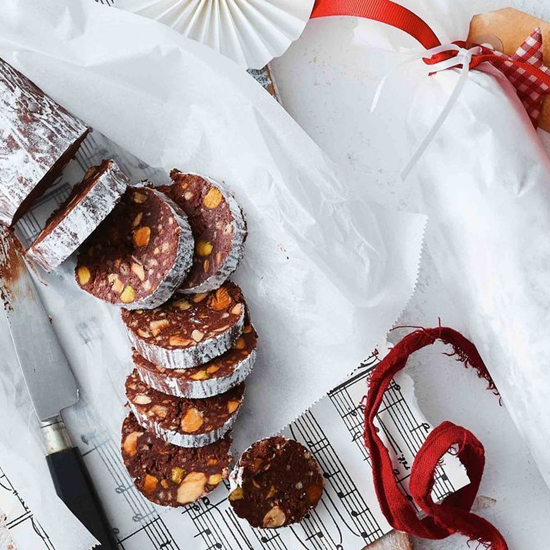 Chocolate salami recipe