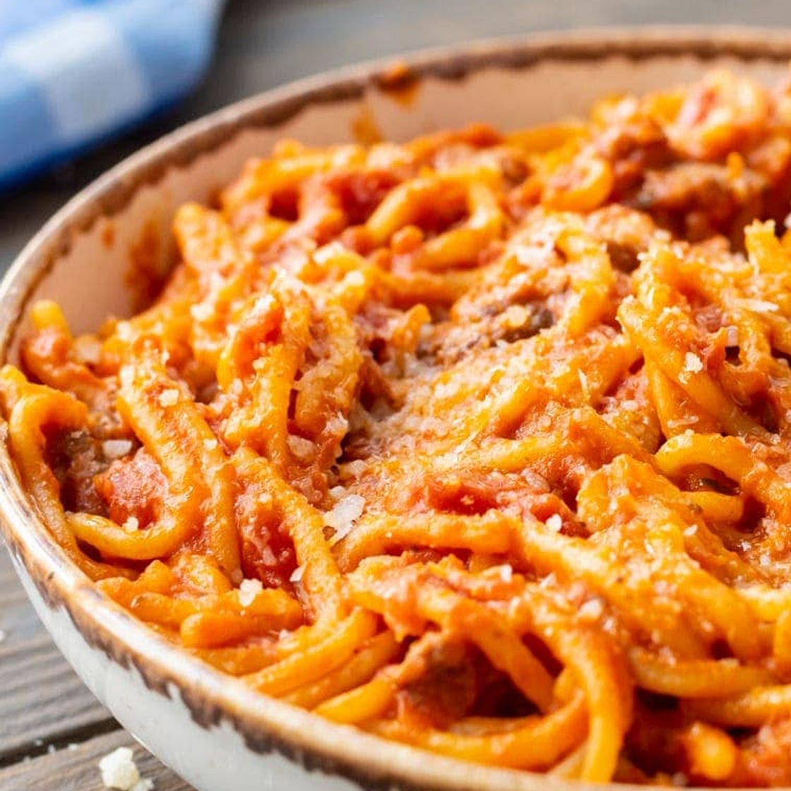 Crockpot Spaghetti Recipe