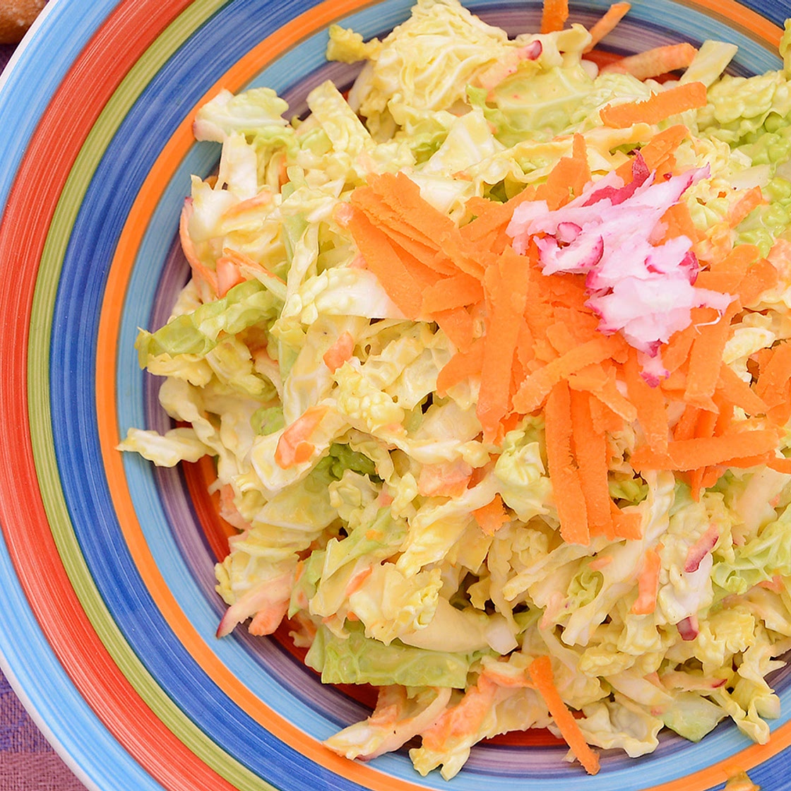 Ensalada de col al estilo americano